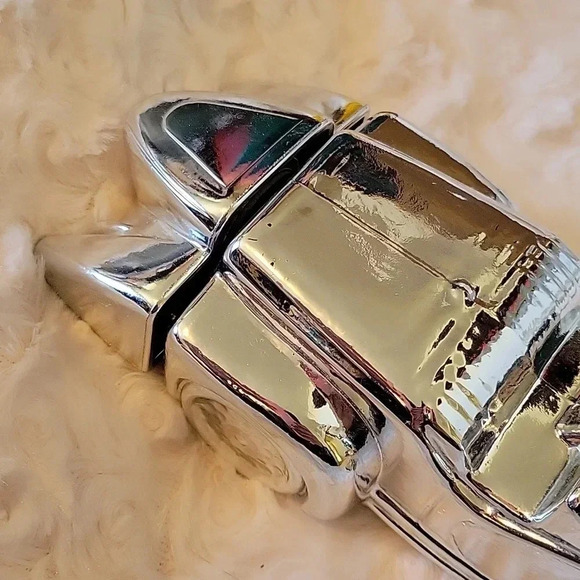 🌴3/$15🌴 Avon Silver Duesenberg Old Fashioned Car History Vintage - Picture 3 of 16